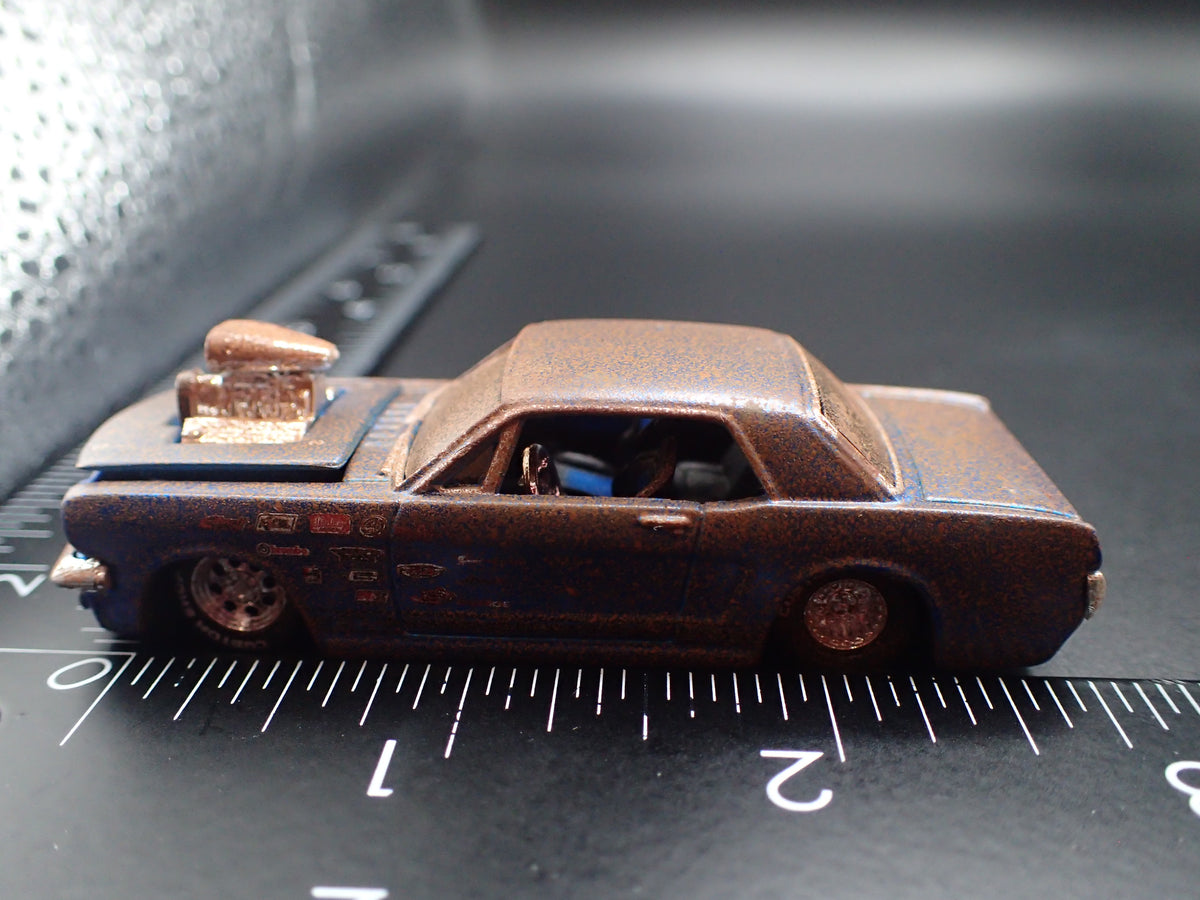 1965 65 FORD MUSTANG NHRA BARN FIND 1:64 SCALE DIORAMA DIECAST MODEL CAR