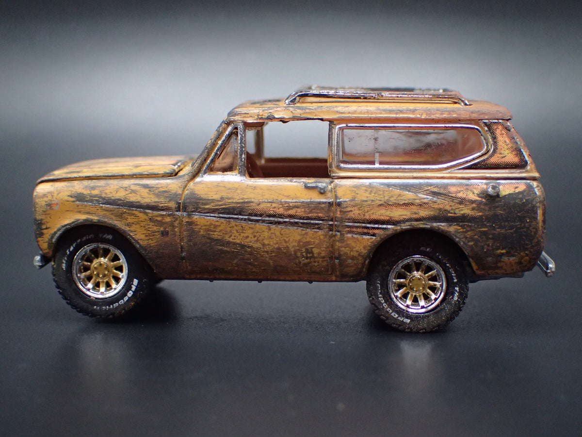1979 79 INTERNATIONAL SCOUT II CUSTOM BARN FIND 1:64 SCALE DIECAST MODEL CAR