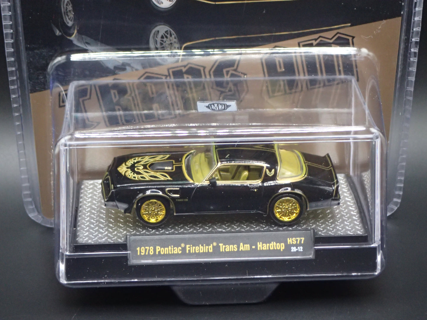 1978 PONTIAC FIREBIRD TRANS AM 2026 M2 MACHINES GOLD CHASE HOBBY 1/1150 HS77 26-12