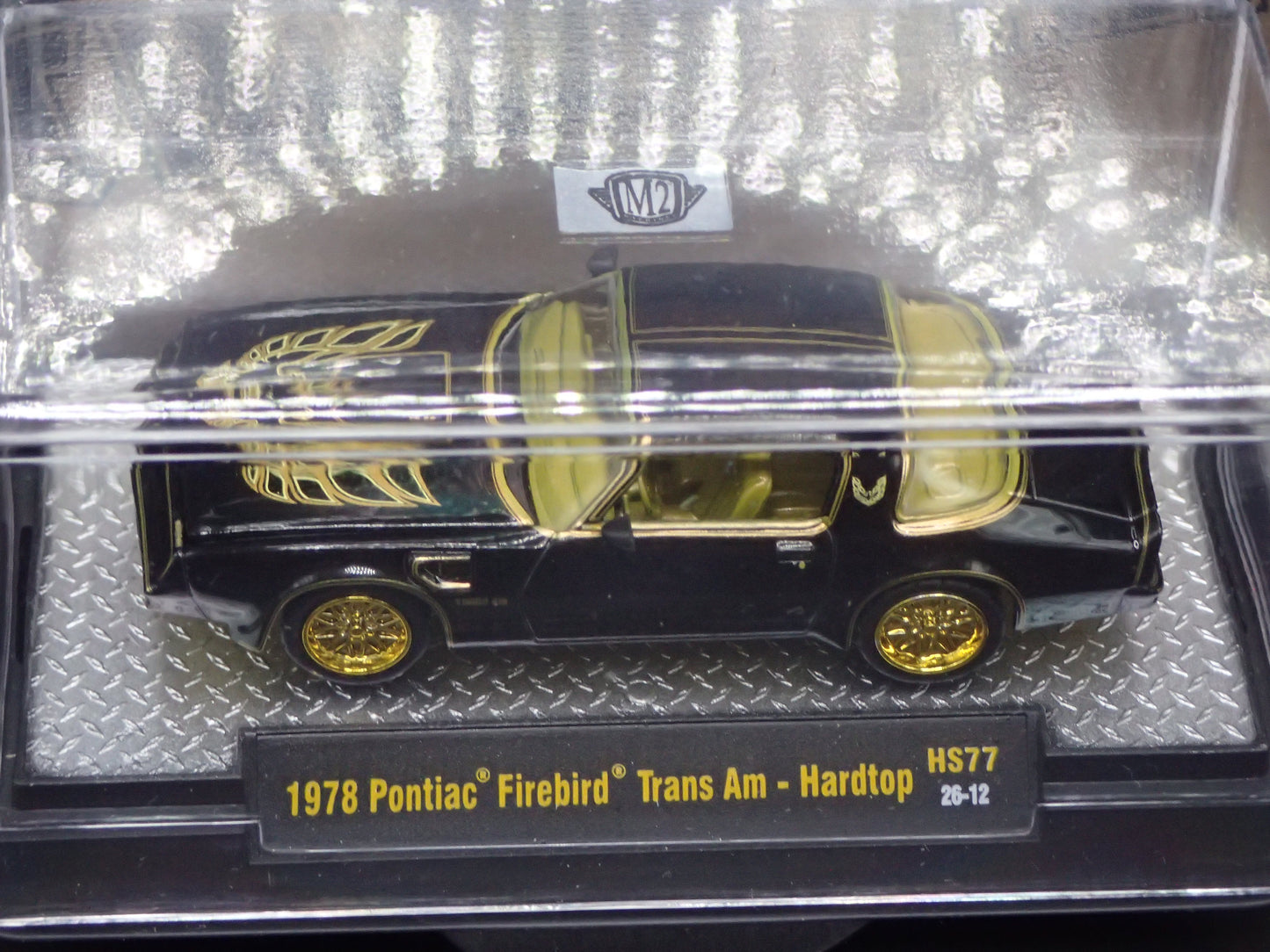 1978 PONTIAC FIREBIRD TRANS AM 2026 M2 MACHINES GOLD CHASE HOBBY 1/1150 HS77 26-12