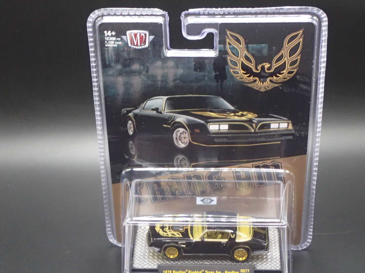 1978 PONTIAC FIREBIRD TRANS AM 2026 M2 MACHINES GOLD CHASE HOBBY 1/1150 HS77 26-12