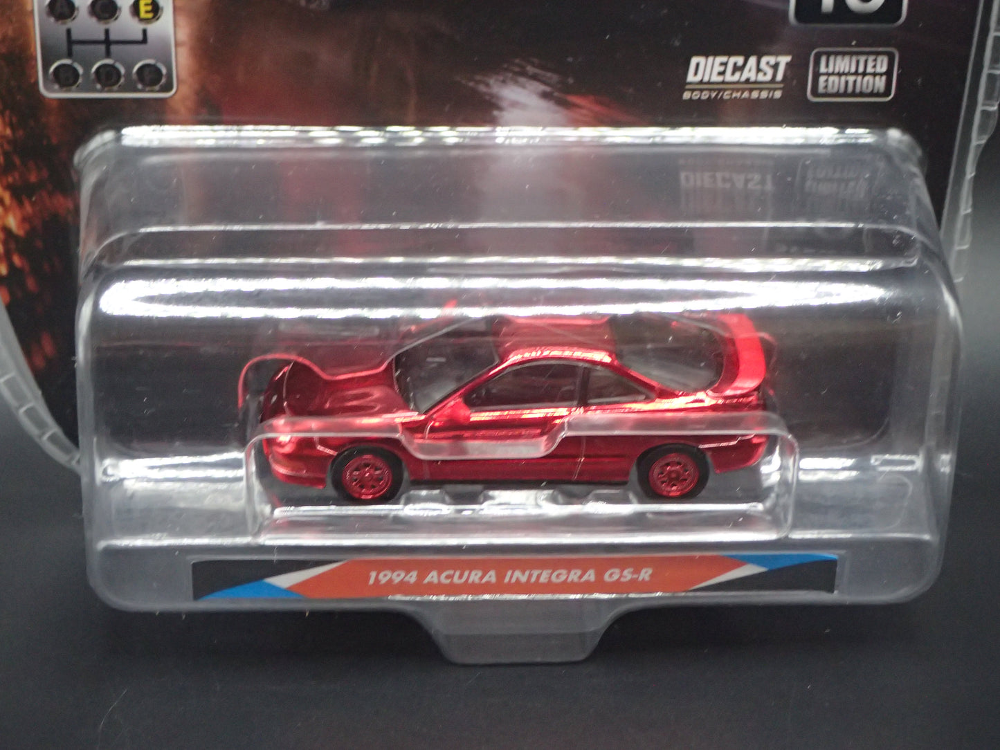 2026 GREENLIGHT 1994 ACURA INTEGRA GSR TOKYO TORQUE 10 RED CHROME CHASE