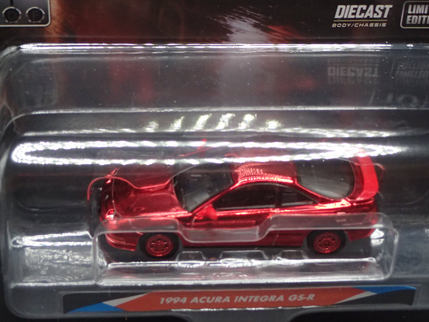 2026 GREENLIGHT 1994 ACURA INTEGRA GSR TOKYO TORQUE 10 RED CHROME CHASE