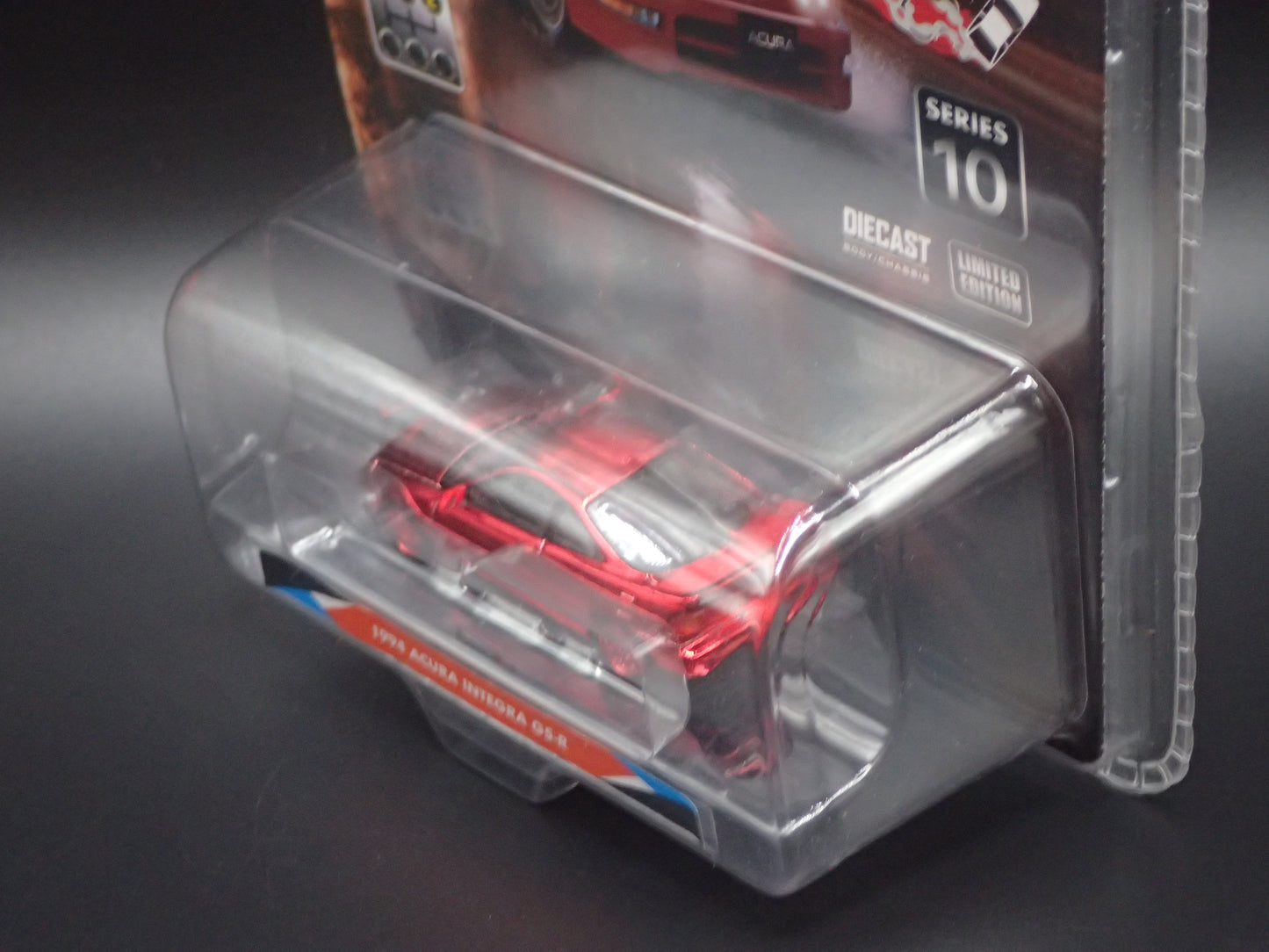 2026 GREENLIGHT 1994 ACURA INTEGRA GSR TOKYO TORQUE 10 RED CHROME CHASE
