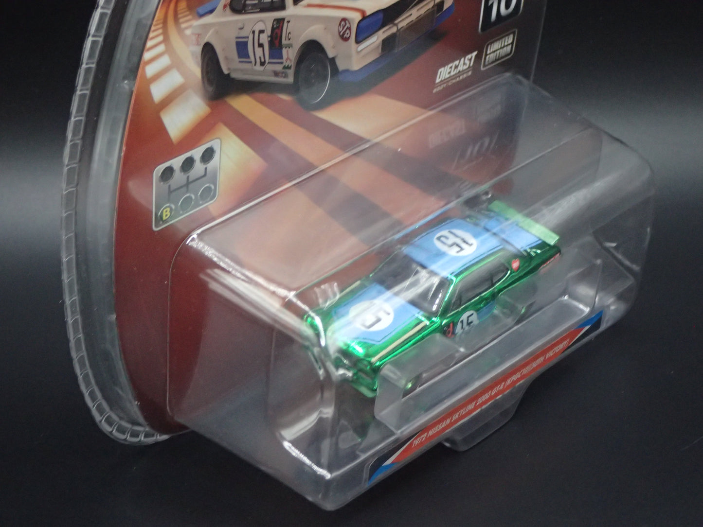 2026 GREENLIGHT GREEN MACHINE 1972 NISSAN SKYLINE GTR TOKYO TORQUE 10 CHASE