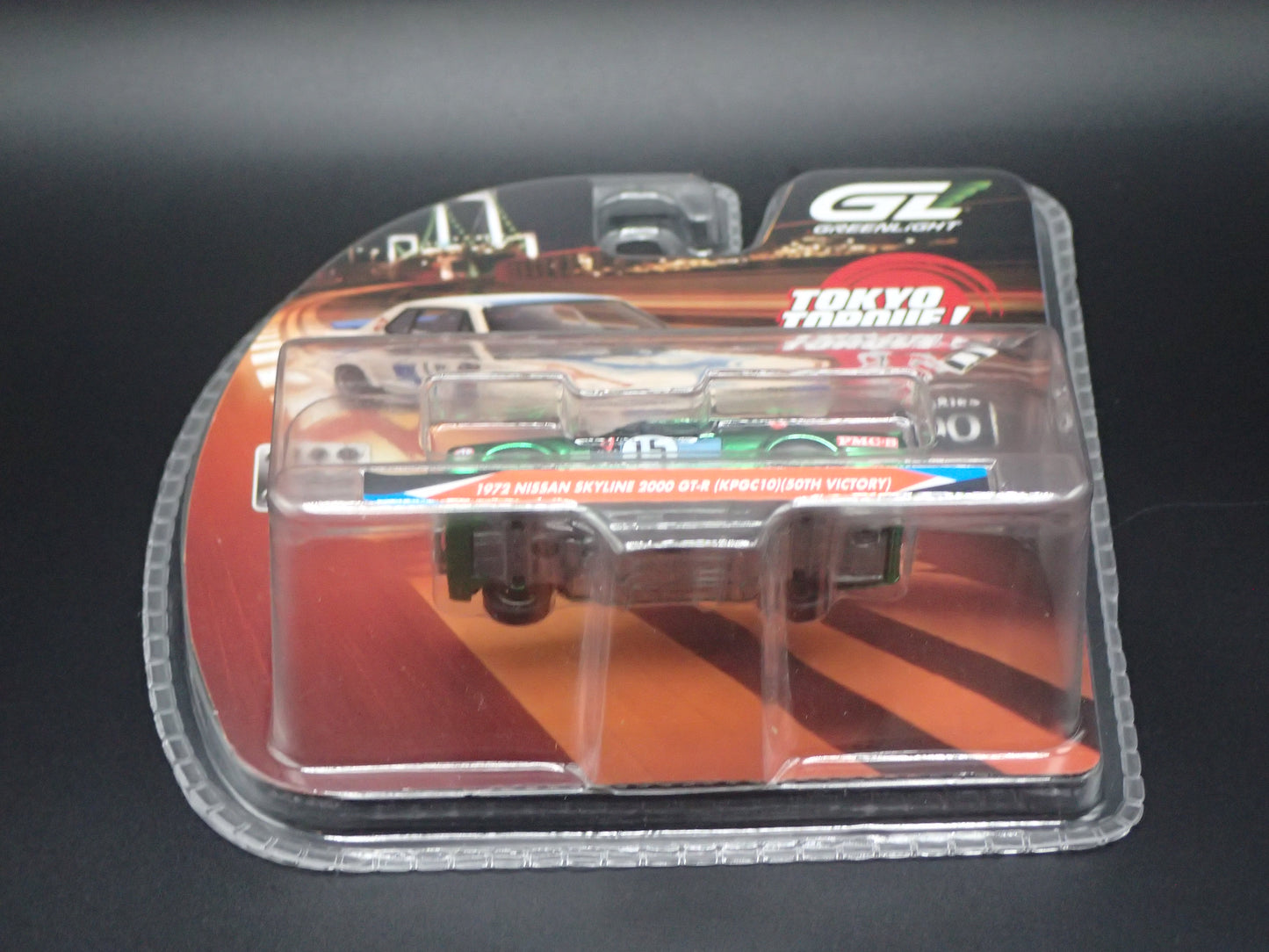 2026 GREENLIGHT GREEN MACHINE 1972 NISSAN SKYLINE GTR TOKYO TORQUE 10 CHASE