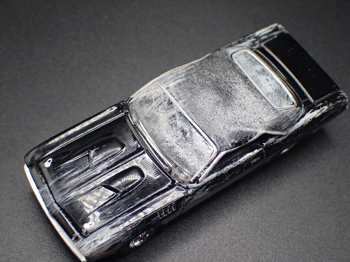 1971 71 PLYMOUTH CUDA CUSTOM ROLL OVER BARN FIND 1:64 SCALE DIECAST MODEL CAR
