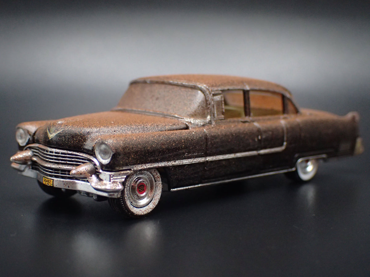 1955 CADILLAC CADDY FLEETWOOD SERIES 60 BARN FIND 1/64 SCALE DIECAST MODEL CAR