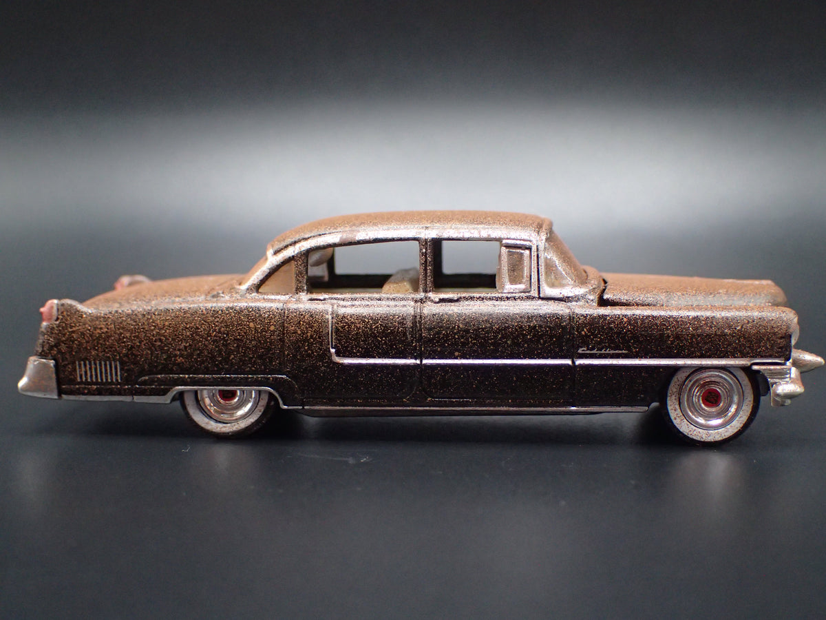 1955 CADILLAC CADDY FLEETWOOD SERIES 60 BARN FIND 1/64 SCALE DIECAST MODEL CAR