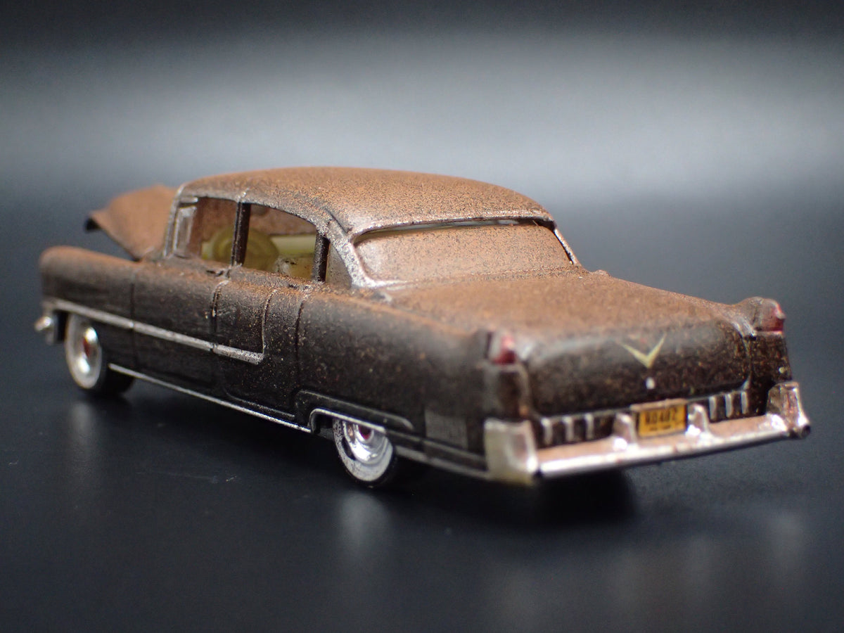 1955 CADILLAC CADDY FLEETWOOD SERIES 60 BARN FIND 1/64 SCALE DIECAST MODEL CAR