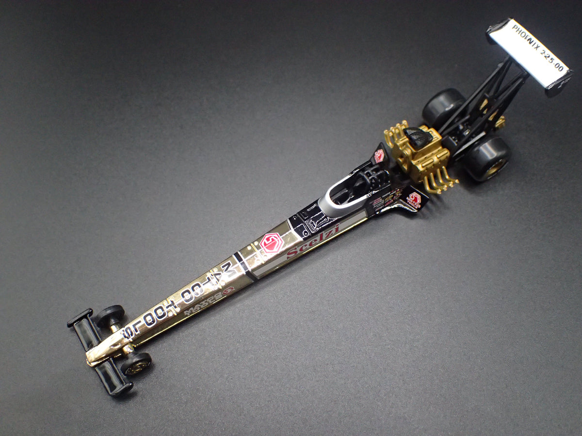 2001 01 GARY SCELZI NHRA TOP FUEL DRAGSTER 1:64 SCALE DIORAMA DIECAST MODEL CAR
