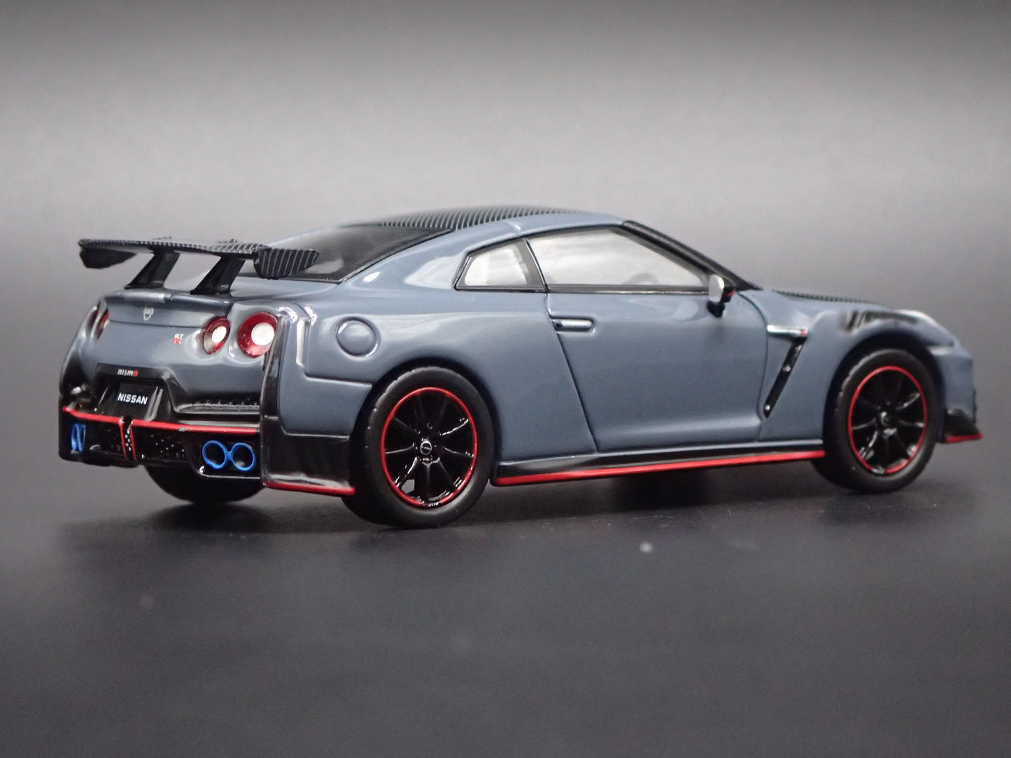 2023-2025 NISSAN GTR R35 SKYLINE NISMO GRAY 1:64 SCALE DIECAST MODEL CAR