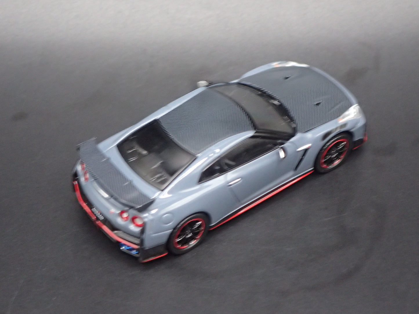 2023-2025 NISSAN GTR R35 SKYLINE NISMO GRAY 1:64 SCALE DIECAST MODEL CAR