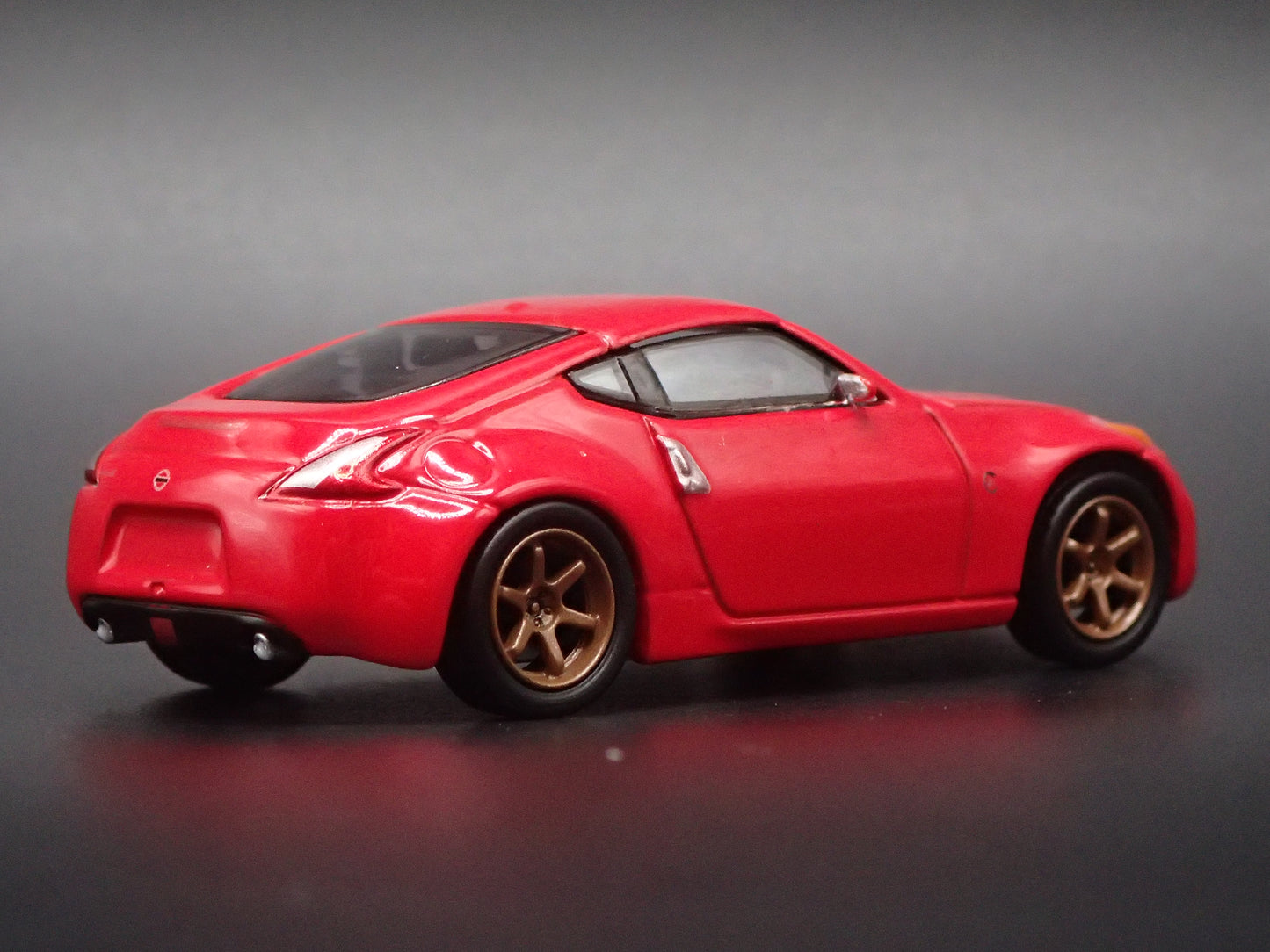 2009-2020 NISSAN 370Z RED 1:64 SCALE COLLECTIBLE DIORAMA DIECAST MODEL CAR