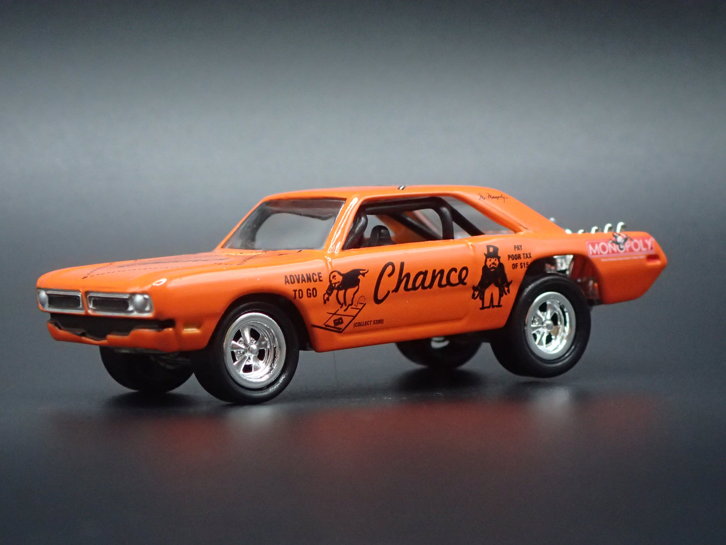 1970 70 DODGE DART SWINGER MONOPOLY 1:64 SCALE COLLECTIBLE DIECAST MODEL CAR