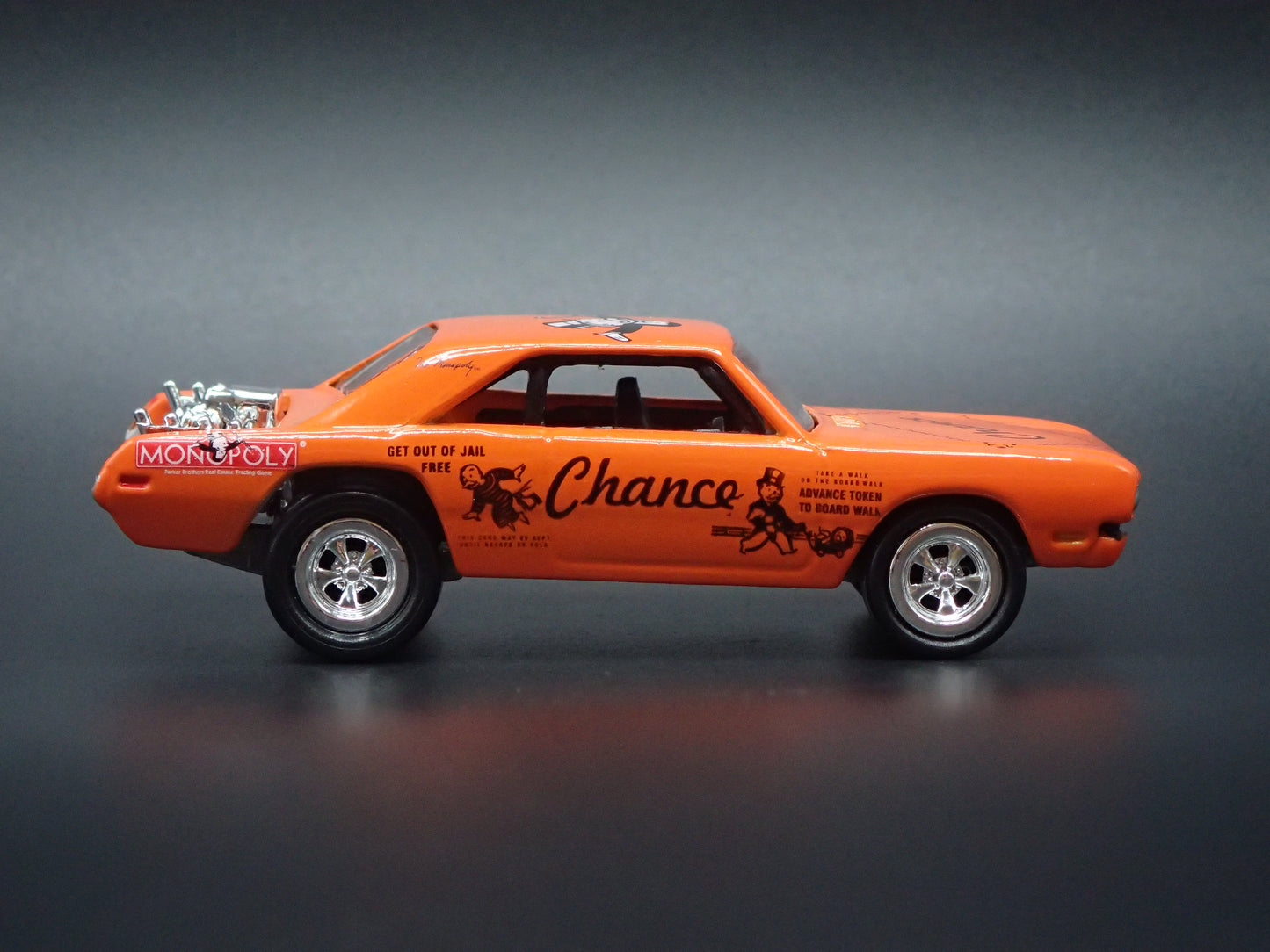 1970 70 DODGE DART SWINGER MONOPOLY 1:64 SCALE COLLECTIBLE DIECAST MODEL CAR