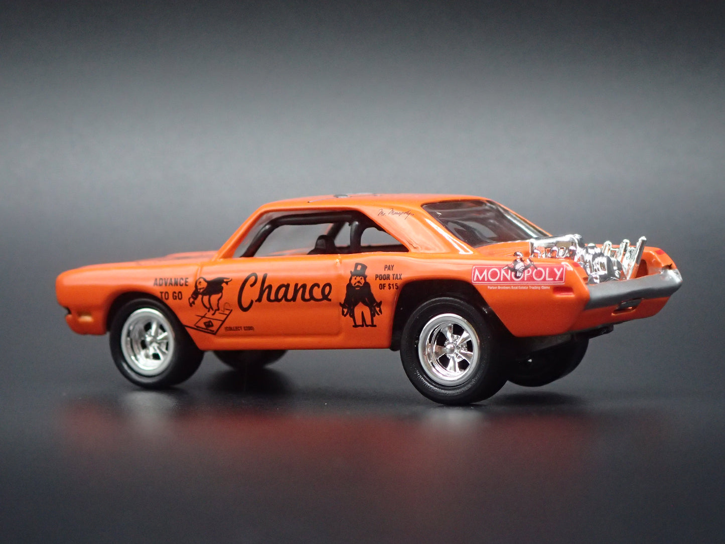1970 70 DODGE DART SWINGER MONOPOLY 1:64 SCALE COLLECTIBLE DIECAST MODEL CAR