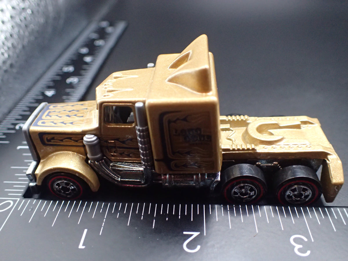 HOT WHEELS LONG GONE CAB BIG RIG 1/64 HW SCALE COLLECTIBLE DIECAST MODEL CAR