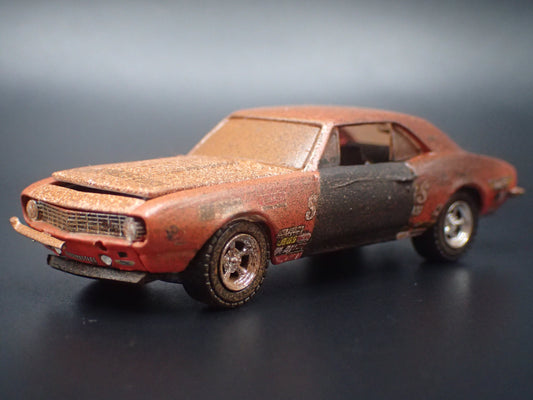 1967 67 CHEVROLET CAMARO NHRA CUSTOM BARN FIND 1:64 SCALE DIECAST MODEL CAR