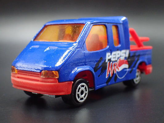 FORD TRANSIT VAN w HITCH PEPSI MAX 1:64 SCALE COLLECTIBLE DIECAST MODEL CAR