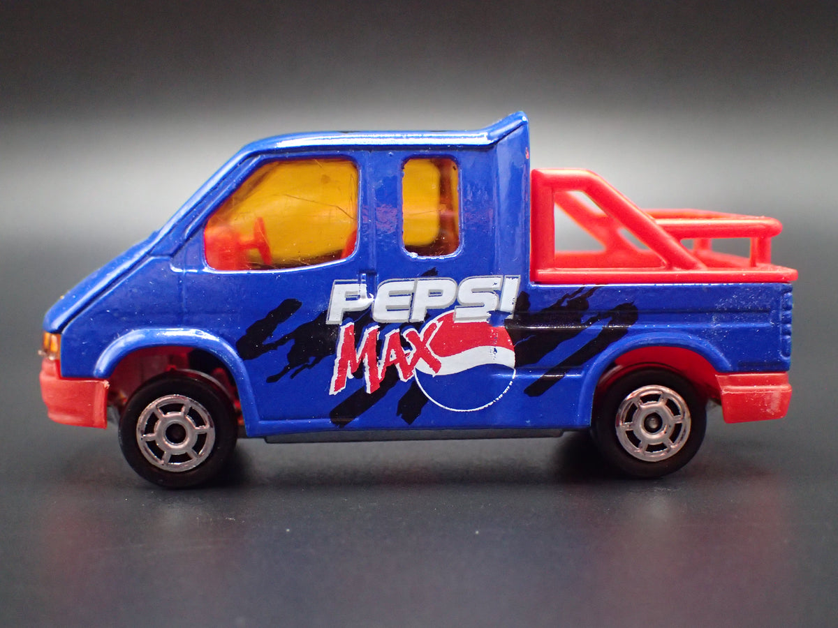 FORD TRANSIT VAN w HITCH PEPSI MAX 1:64 SCALE COLLECTIBLE DIECAST MODEL CAR