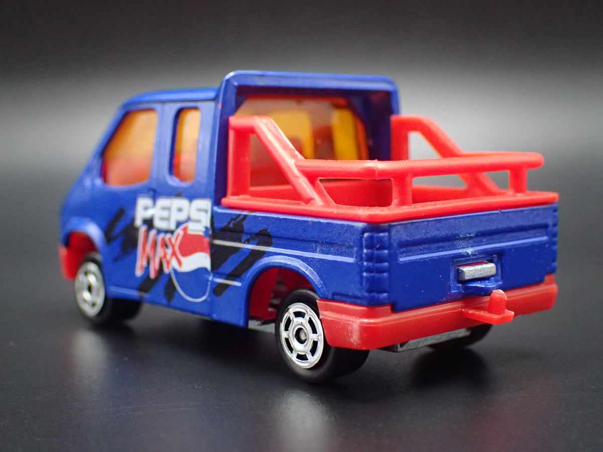 FORD TRANSIT VAN w HITCH PEPSI MAX 1:64 SCALE COLLECTIBLE DIECAST MODEL CAR