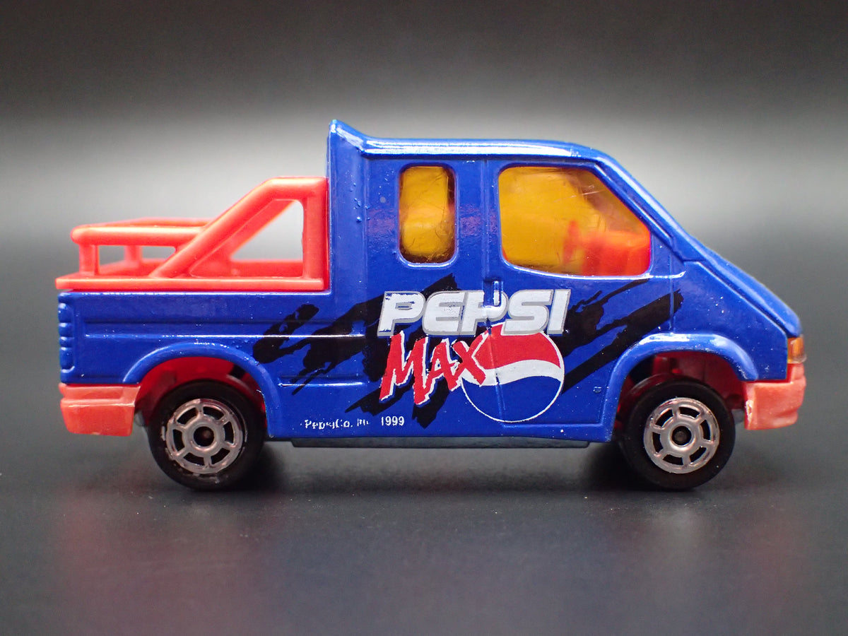 FORD TRANSIT VAN w HITCH PEPSI MAX 1:64 SCALE COLLECTIBLE DIECAST MODEL CAR