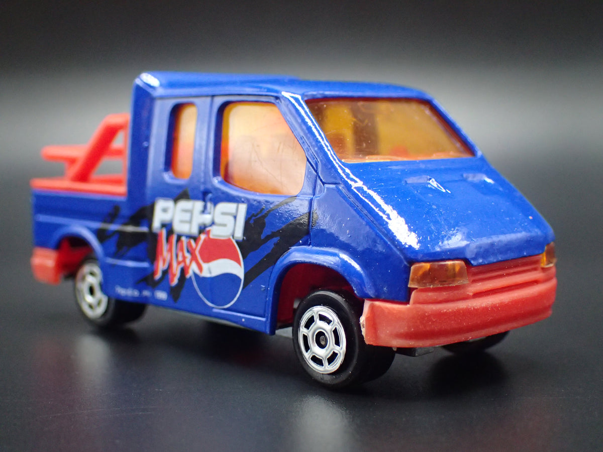 FORD TRANSIT VAN w HITCH PEPSI MAX 1:64 SCALE COLLECTIBLE DIECAST MODEL CAR
