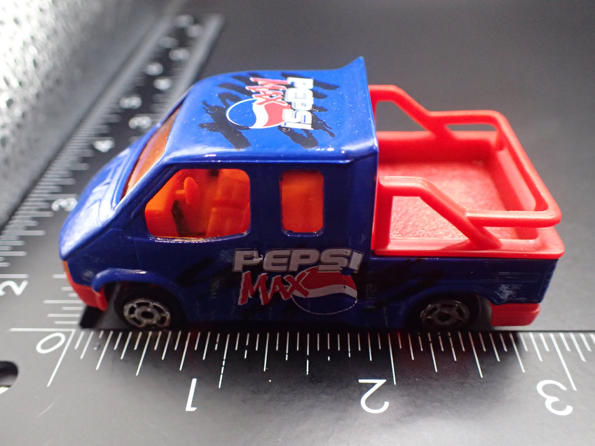 FORD TRANSIT VAN w HITCH PEPSI MAX 1:64 SCALE COLLECTIBLE DIECAST MODEL CAR