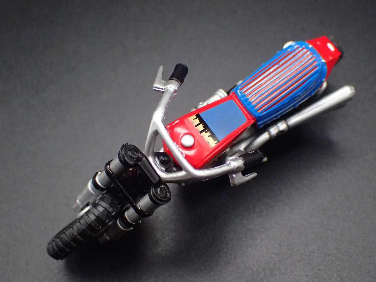 EVEL KNIEVEL'S CUSTOM STUNTCYCLE 1:64 SCALE COLLECTIBLE DIECAST MODEL CAR