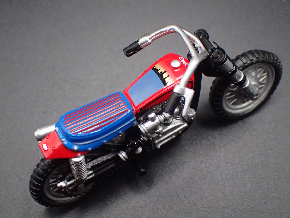 EVEL KNIEVEL'S CUSTOM STUNTCYCLE 1:64 SCALE COLLECTIBLE DIECAST MODEL CAR