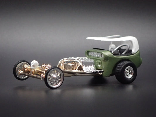 CARL CASPERS UNDERTAKER HOT ROD DRAGSTER 1:64 SCALE DIORAMA DIECAST MODEL CAR