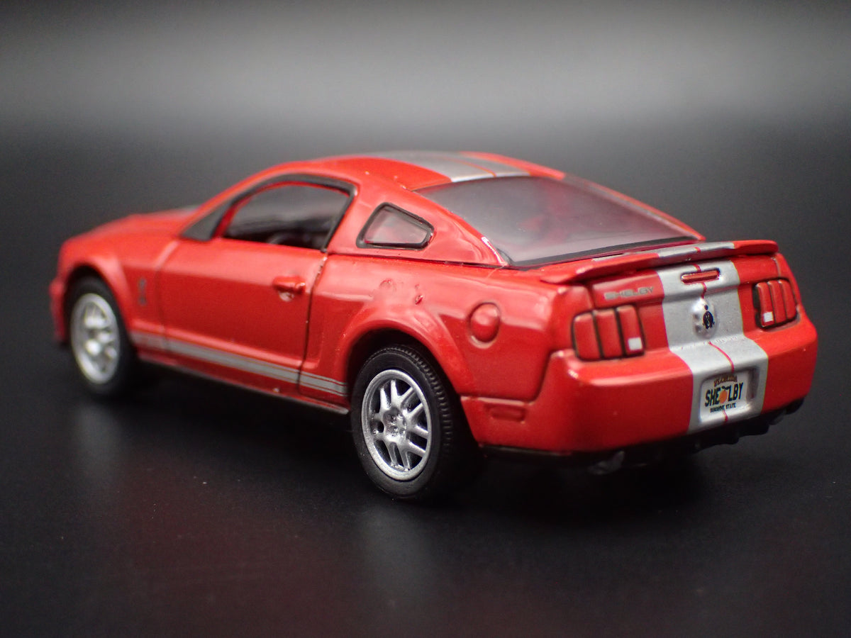 2007 07 FORD MUSTANG SHELBY GT500 ORANGE 1:64 SCALE COLLECTIBLE DIECAST MODEL CAR