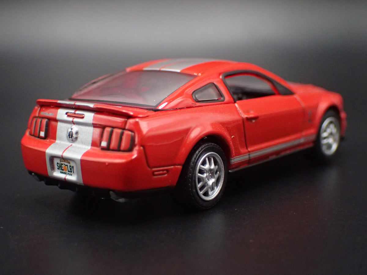 2007 07 FORD MUSTANG SHELBY GT500 ORANGE 1:64 SCALE COLLECTIBLE DIECAST MODEL CAR