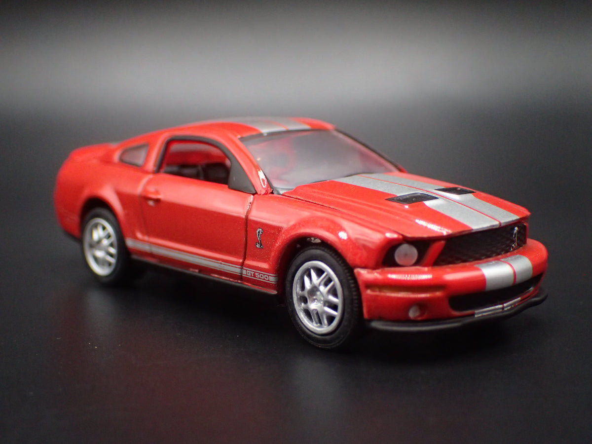 2007 07 FORD MUSTANG SHELBY GT500 ORANGE 1:64 SCALE COLLECTIBLE DIECAST MODEL CAR