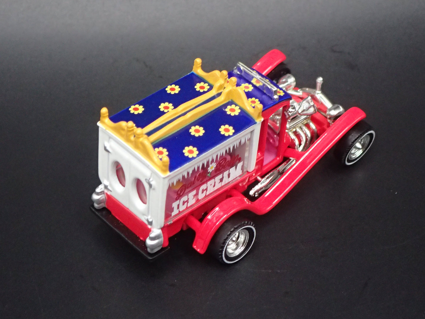 GEORGE BARRIS CUSTOM ICE CREAM TRUCK 1/64 SCALE COLLECTIBLE DIECAST MODEL CAR
