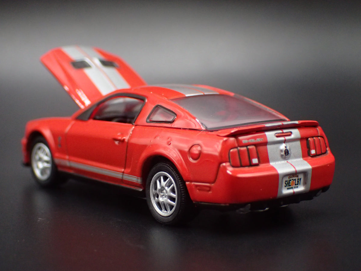 2007 07 FORD MUSTANG SHELBY GT500 ORANGE 1:64 SCALE COLLECTIBLE DIECAST MODEL CAR