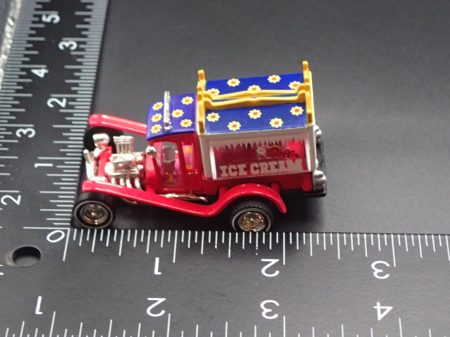 GEORGE BARRIS CUSTOM ICE CREAM TRUCK 1/64 SCALE COLLECTIBLE DIECAST MODEL CAR