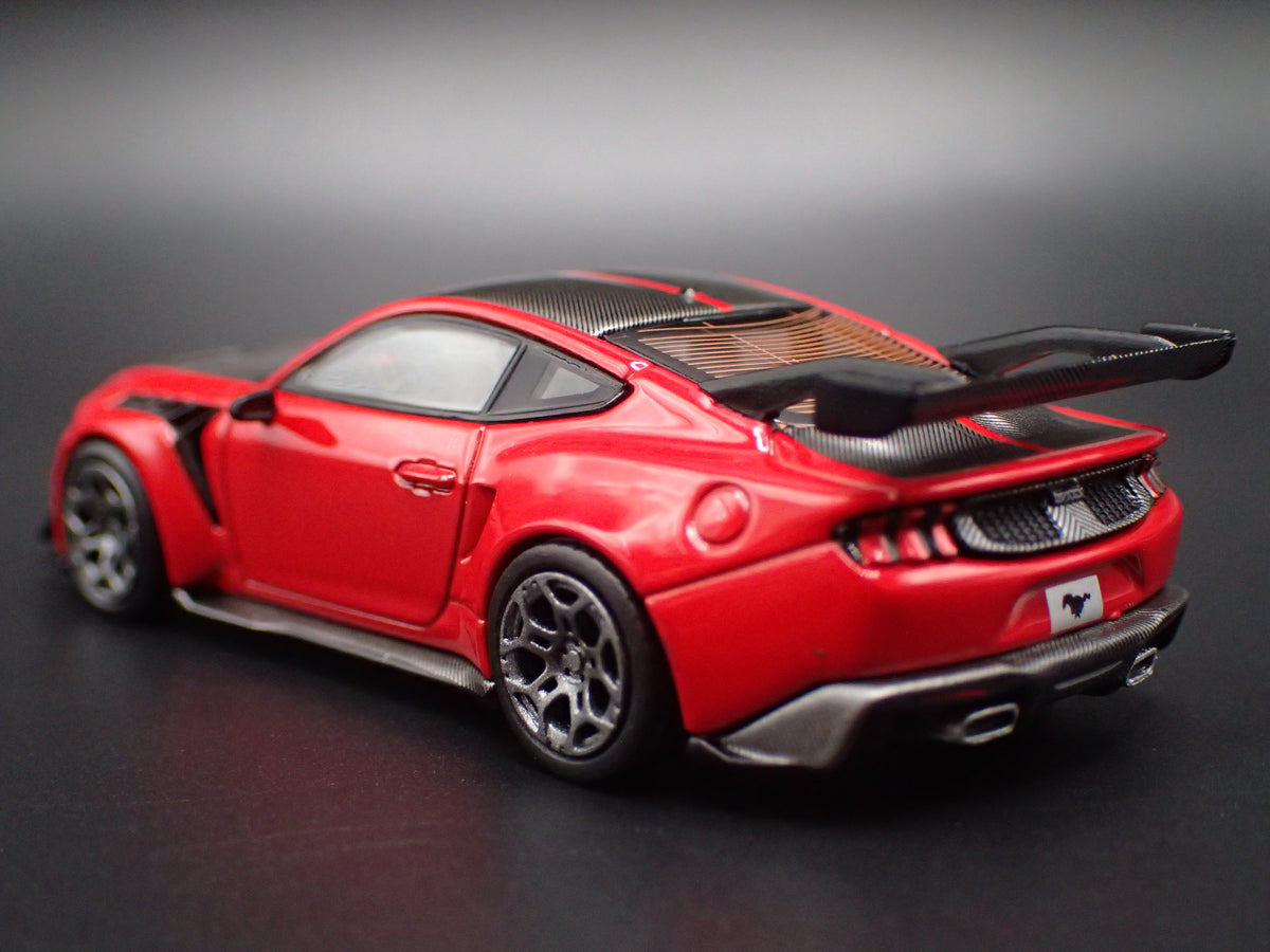 2025-2028 FORD MUSTANG GTD RED 1:64 SCALE COLLECTIBLE DIECAST MODEL CAR