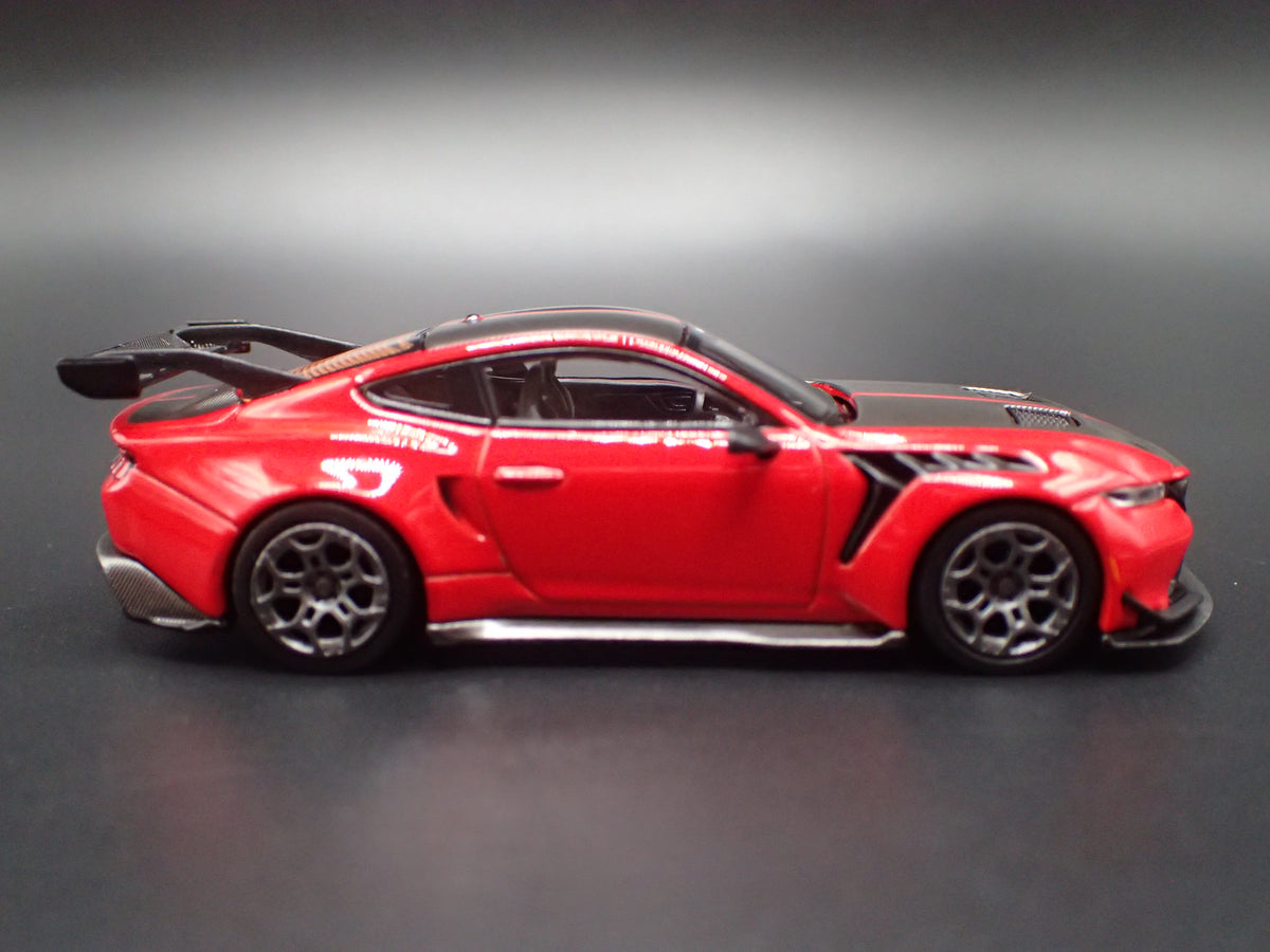 2025-2028 FORD MUSTANG GTD RED 1:64 SCALE COLLECTIBLE DIECAST MODEL CAR