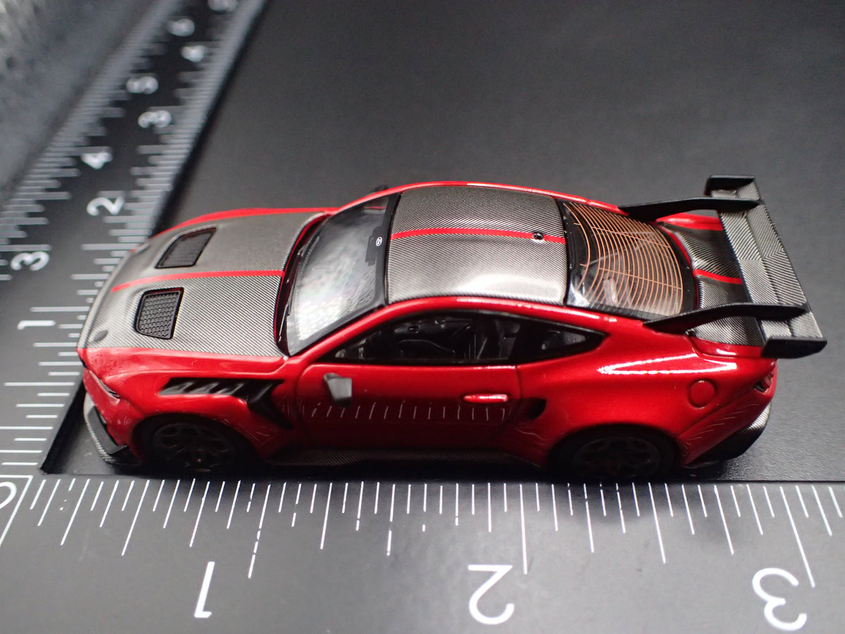 2025-2028 FORD MUSTANG GTD RED 1:64 SCALE COLLECTIBLE DIECAST MODEL CAR