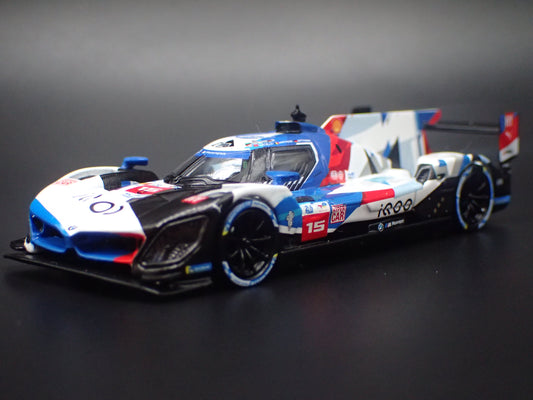 BMW M HYBRID V8 HYPERCAR #15 2024 IMSA LE MANS 24 HRS 1:64 SCALE DIECAST CAR-Burning Rubber Toy Company