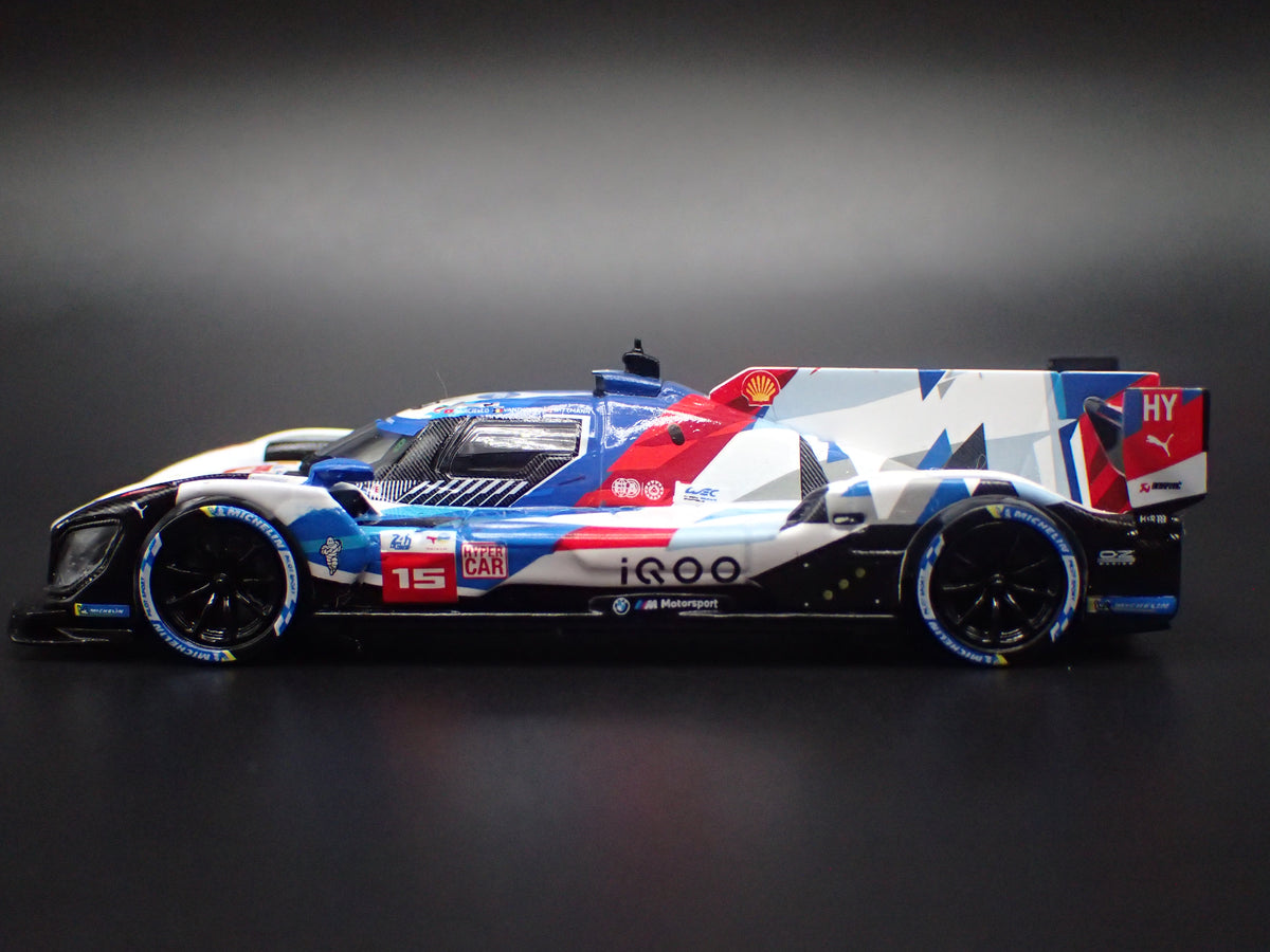 BMW M HYBRID V8 HYPERCAR #15 2024 IMSA LE MANS 24 HRS 1:64 SCALE DIECAST CAR
