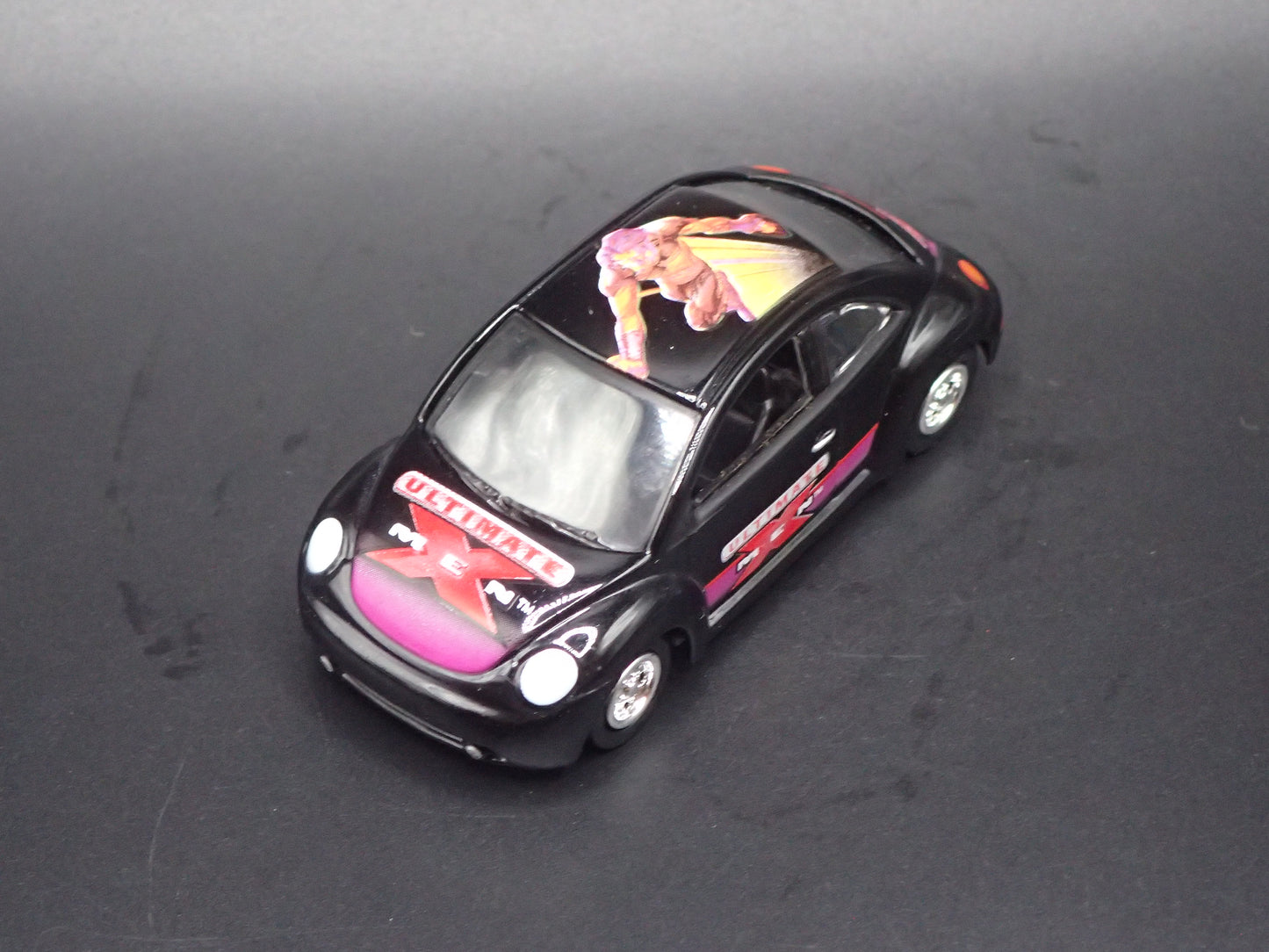 1998-2011 VW VOLKSWAGEN NEW BEETLE BUG XMEN BLACK 1:64 SCALE DIECAST MODEL CAR