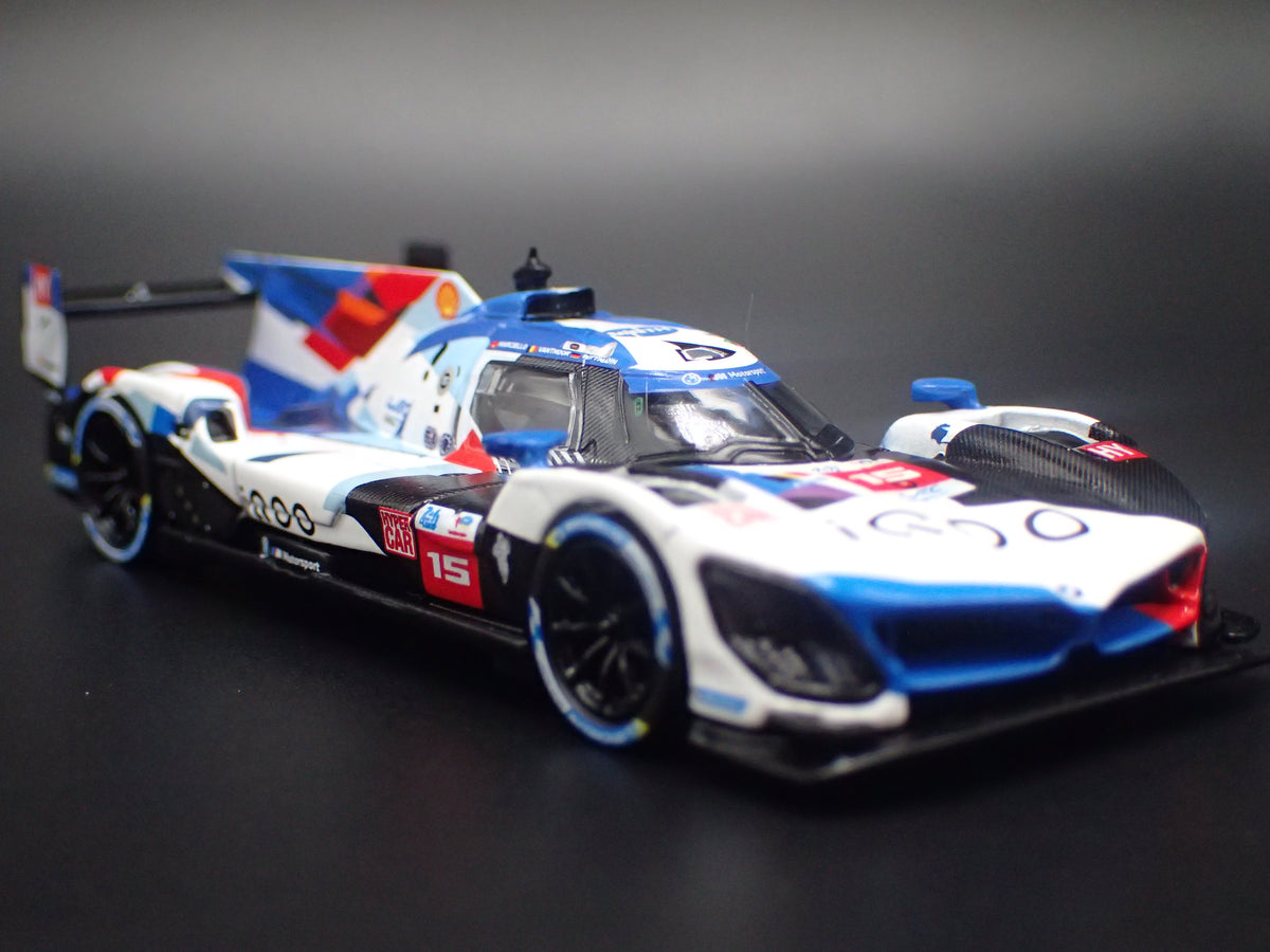 BMW M HYBRID V8 HYPERCAR #15 2024 IMSA LE MANS 24 HRS 1:64 SCALE DIECAST CAR