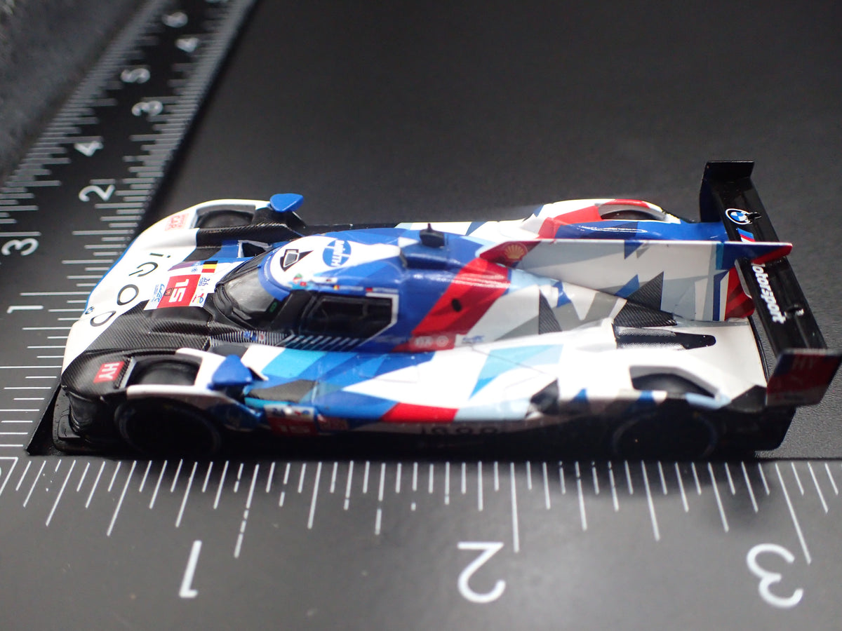 BMW M HYBRID V8 HYPERCAR #15 2024 IMSA LE MANS 24 HRS 1:64 SCALE DIECAST CAR