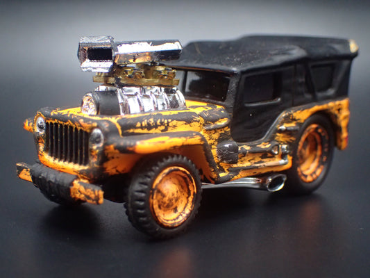 1942 42 JEEP MILITARY BARN FIND 1:64 SCALE COLLECTIBLE DIECAST MODEL CAR