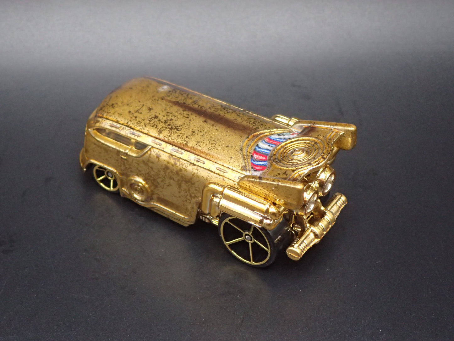 C-3PO DIRTY STAR WARS 1/64 SCALE COLLECTIBLE DIORAMA DIECAST MODEL CAR
