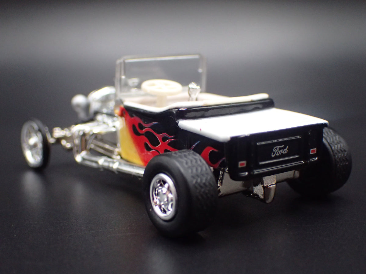 1923 23 FORD T-BUCKET HOT ROD BLACK 1:64 SCALE COLLECTIBLE DIECAST MODEL CAR