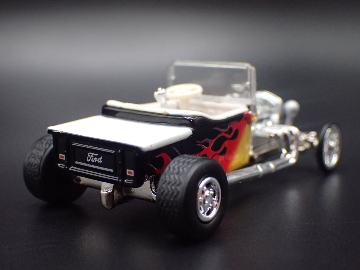 1923 23 FORD T-BUCKET HOT ROD BLACK 1:64 SCALE COLLECTIBLE DIECAST MODEL CAR